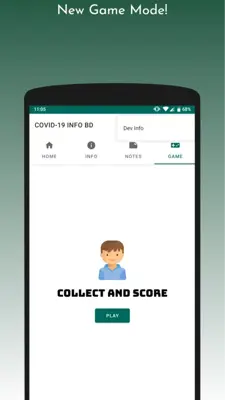 COVID-19 INFO BD android App screenshot 1